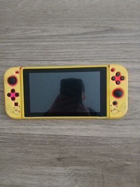 Nintendo Pikachu Yellow Handheld Console Skin